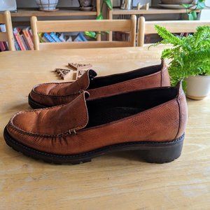 Cole Haan Loafers Brown Leather Size 8.5 NWOT